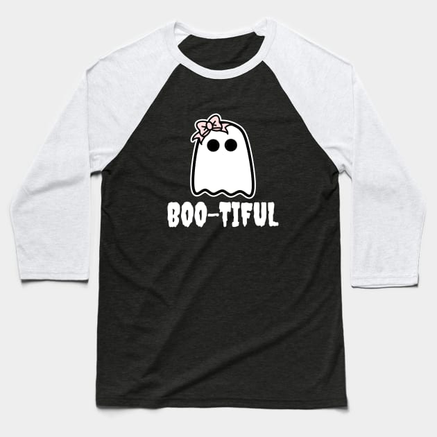 Boo-tiful Baseball T-Shirt by LunaMay